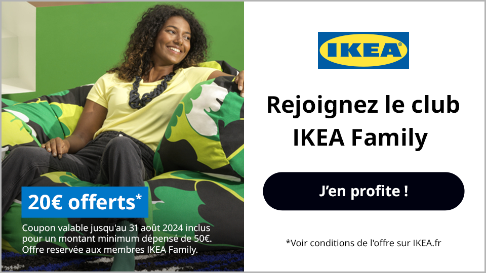 20€ offerts* pour les membres IKEA 🤩 - Fidme