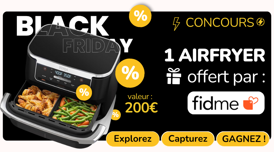 Jeu Concours Black Friday - Fidme