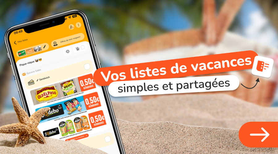 Des listes de courses simples et partagées avec Fidme Courses - Fidme