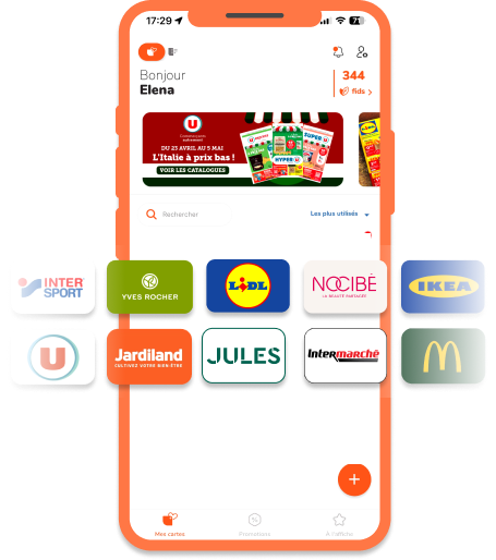 image illustation application fidme mes cartes